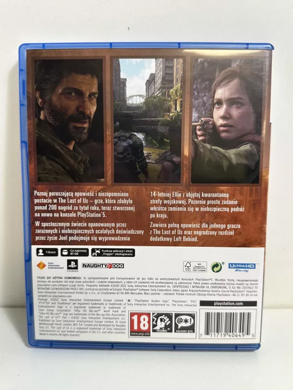 GRA THE LAST OF US PART I PS5 WARTO/OKAZJA