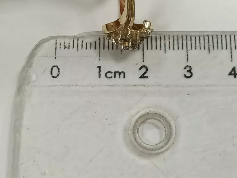 ŚLICZNY ZŁOTY PIERŚCIONE 2,19G PR585 ROZMIAR 13