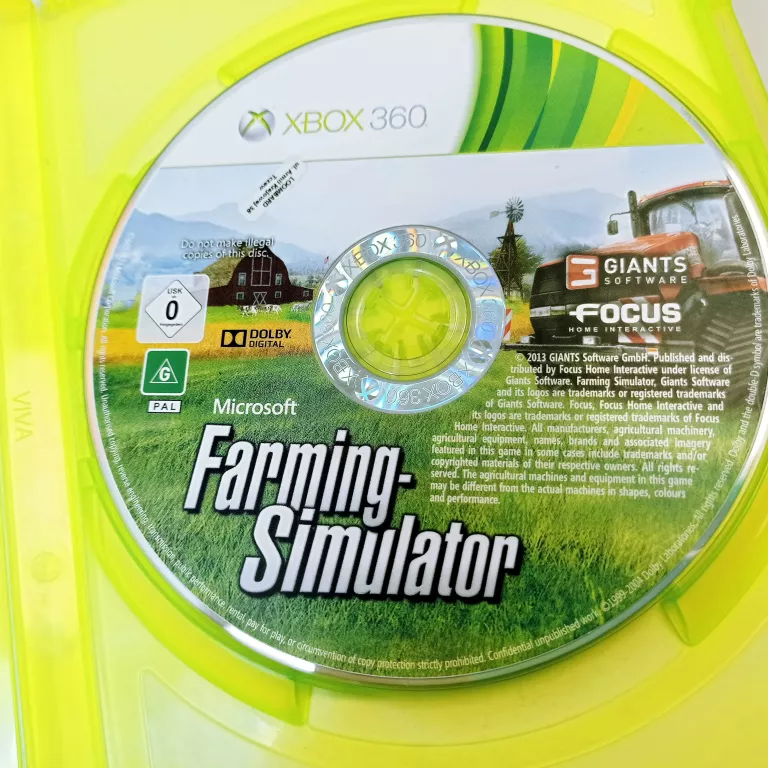 GRA XBOX 360 FARMING SIMULATOR