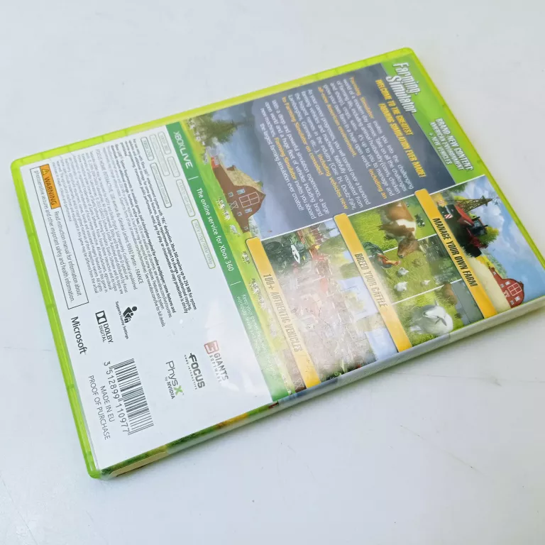 GRA XBOX 360 FARMING SIMULATOR