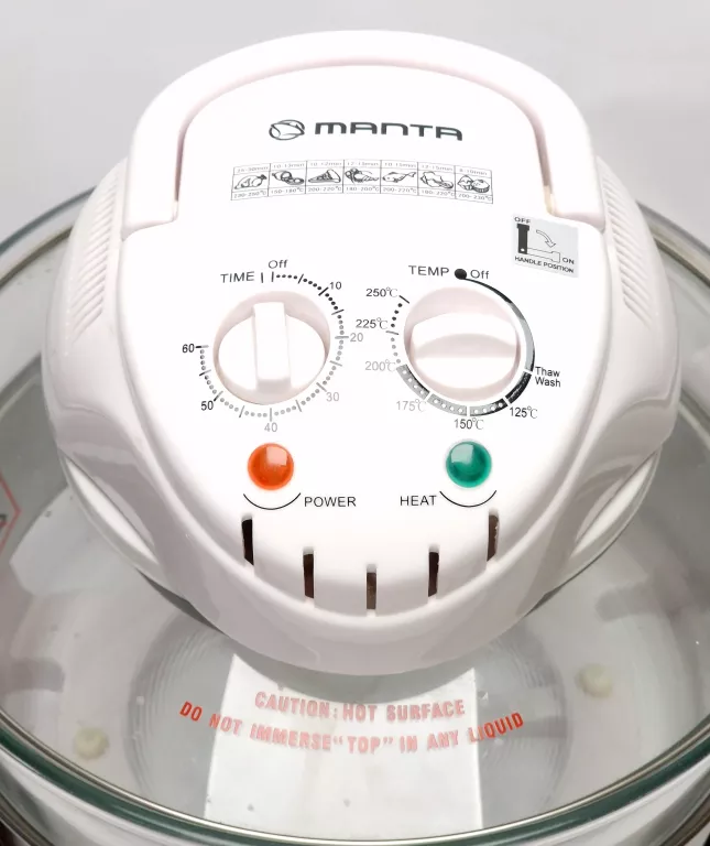 KOMBIWAR HALOGENOWY MANTA MM537 12L 1400W