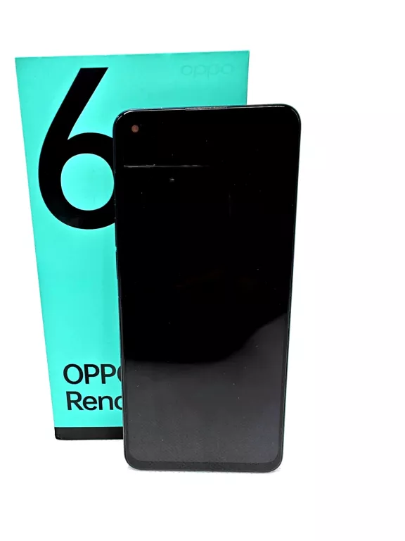 TELEFON OPPO RENO 6 128 GB +PUDEŁKO, KOSTKA, SŁUCHAWKI
