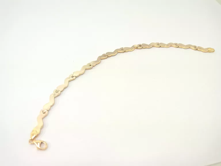 ZŁOTA BRANSOLETKA P: 585 W: 2,51G R: 17,5CM