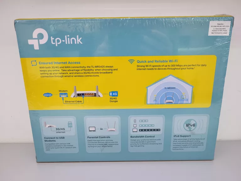 ROUTER TP LINK TM-MR3420