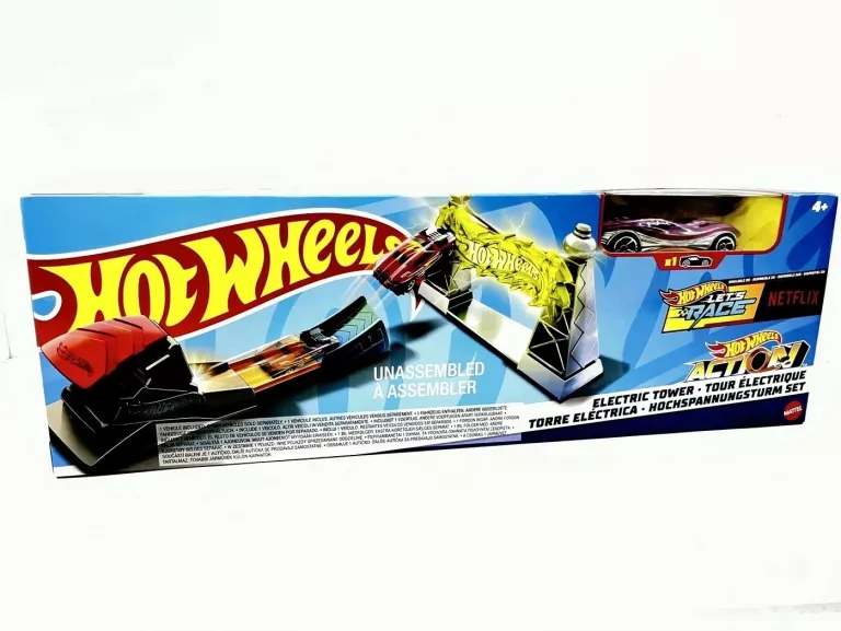 HOT WHEELS ELEKTRYCZNA WIEŻA FTH79 FTH80