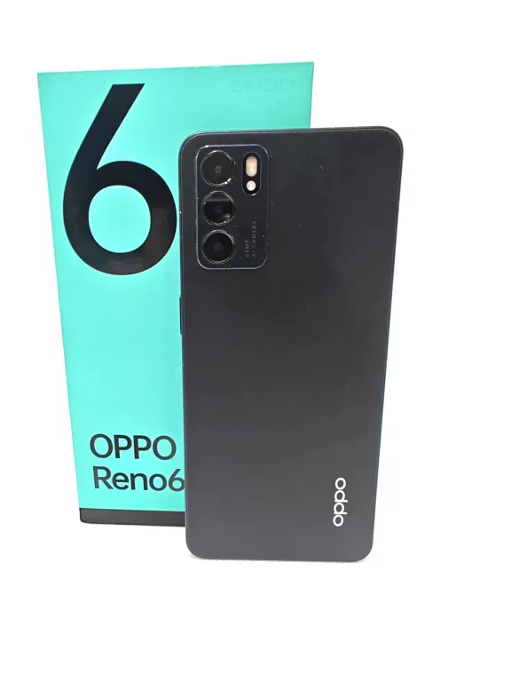 TELEFON OPPO RENO 6 128 GB +PUDEŁKO, KOSTKA, SŁUCHAWKI