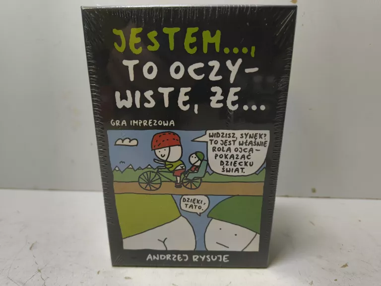 "JESTEM... TO OCZYWISTE, ŻE...", GRA IMPREZOWA Z RYS. ANDRZEJ RYSUJE!