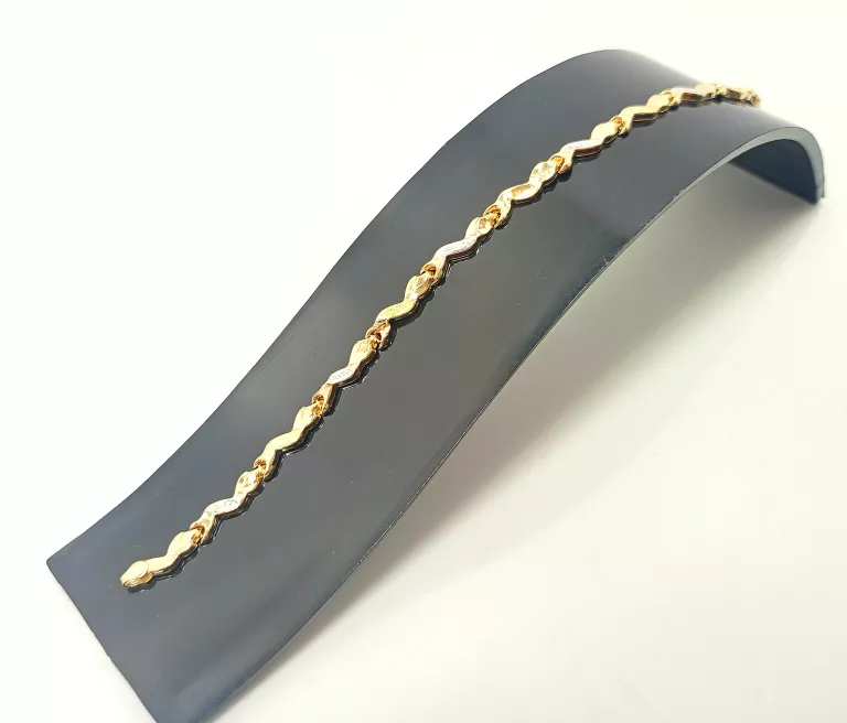 ZŁOTA BRANSOLETKA P: 585 W: 2,51G R: 17,5CM