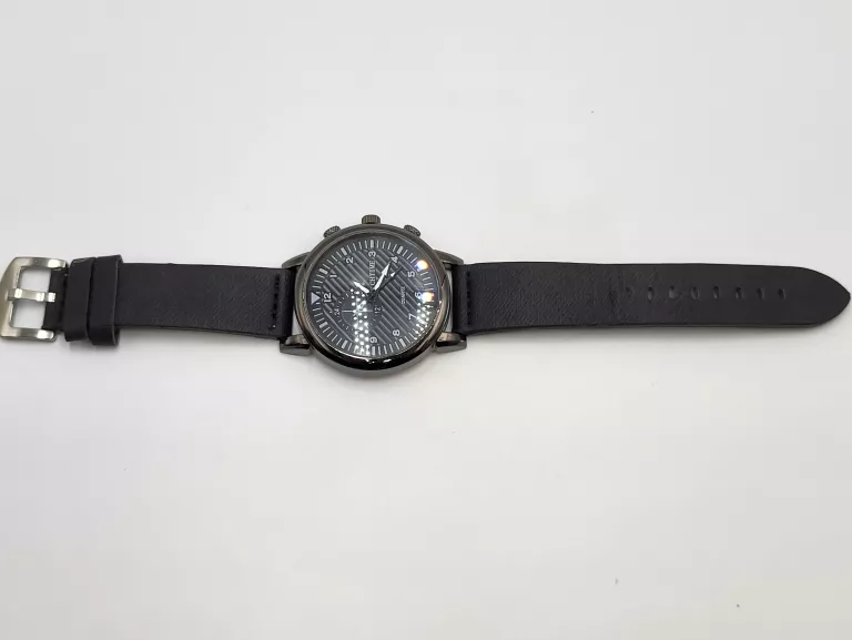 ZEGAREK MĘSKI KLASYCZNY CHTIME CZARNY