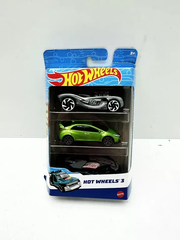 3 AUTA HOT WHEELS JAK NOWE