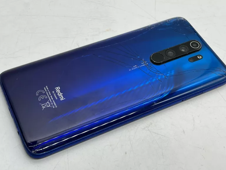 TELEFON REDMI NOTE 8 PRO 128 / 6 GB PĘKNIĘCIE