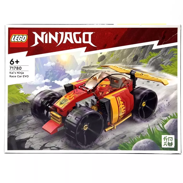 LEGO NINJAGO 6+ SAMOCHÓD AUTO NINJA KAIA EVO 71780