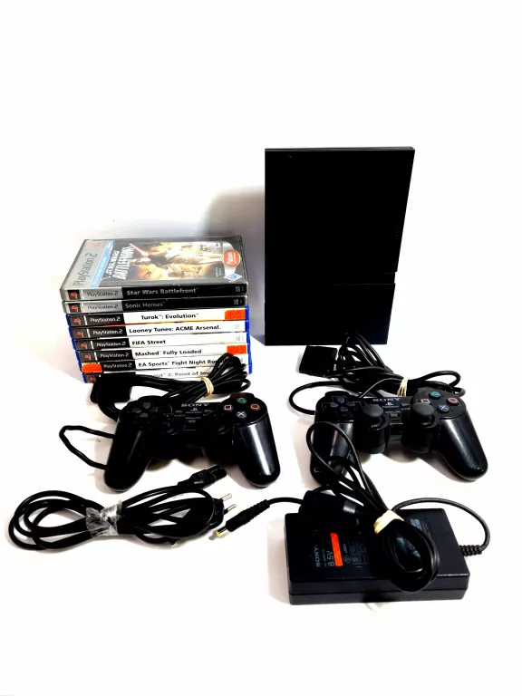 KONSOLA SONY PLAYSTATION 2 SCPH-90004 2 PADY 7 GIER