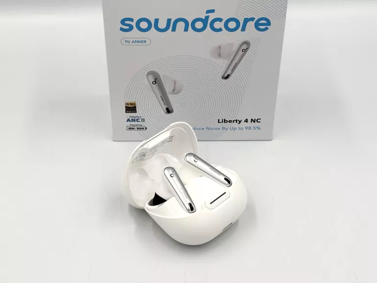 ANKER SOUNDCORE LIBERTY 4 NC BIAŁY SŁUCHAWKI DOKANAŁOWE