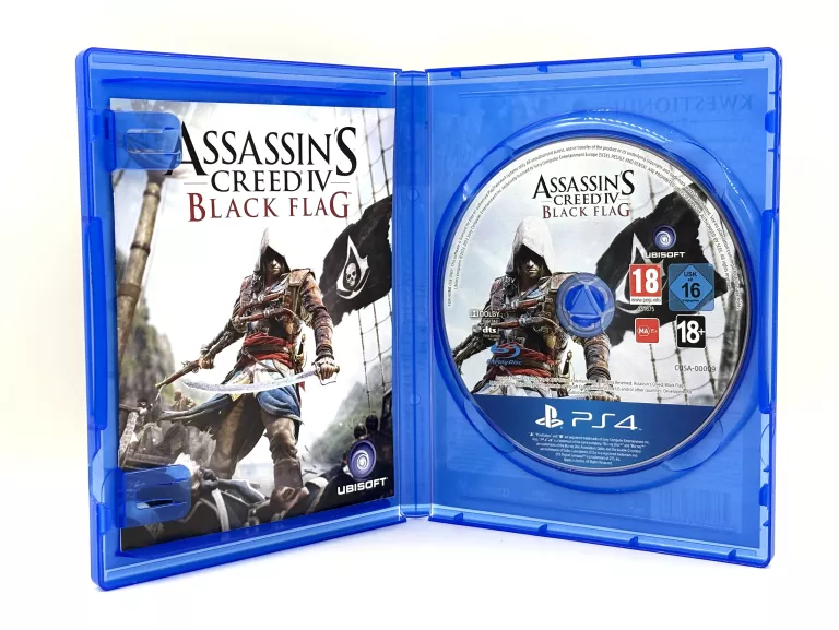 GRA ASSASSIN'S CREED IV BLACK FLAG SONY PLAYSTATION 4 (PS4) PUDEŁKO