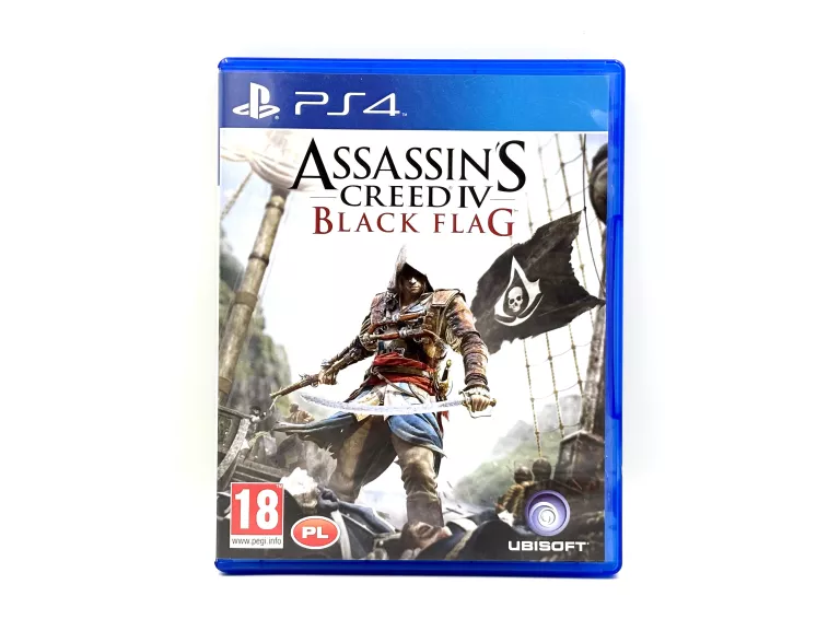 GRA ASSASSIN'S CREED IV BLACK FLAG SONY PLAYSTATION 4 (PS4) PUDEŁKO