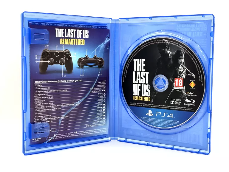 GRA THE LAST OF US REMASTERED SONY PLAYSTATION 4 (PS4) PUDEŁKO