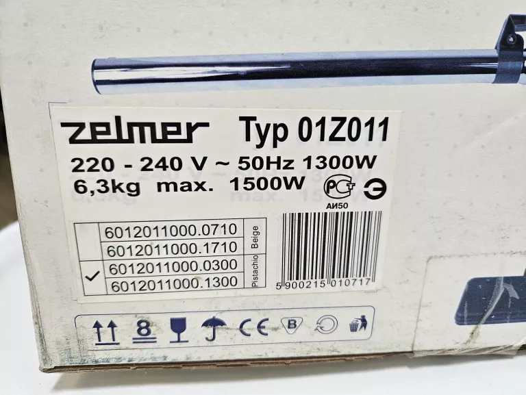 ZELMER XS 01Z011 ODKURZACZ KOMPLET