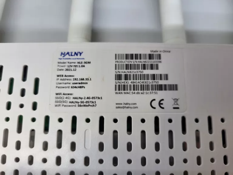 ROUTER HALNY HLE 3GM/ KOMPLET