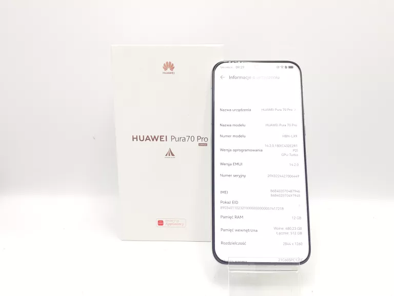 TELEFON HUAWEI PURA 70 PRO 12 GB / 512 GB