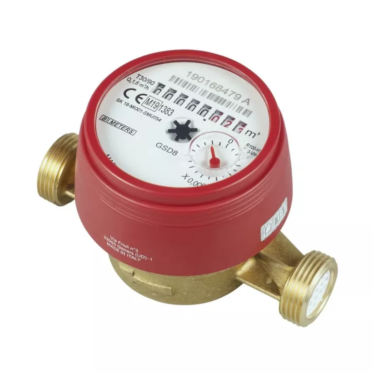 WODOMIERZ BMETERS GSD8 1/2'' DO CIEPŁEJ WODY AC Q3-1,6 M3/H DN15