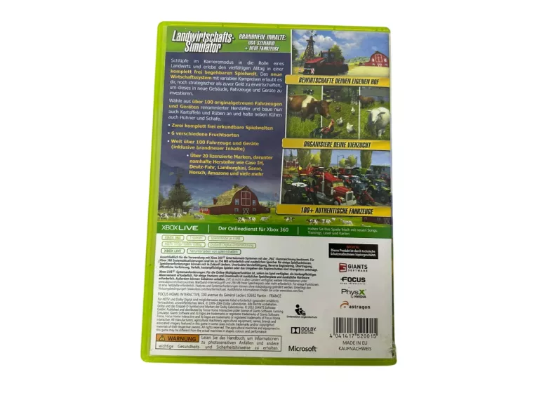 GRA FARMING SIMULATOR 2013 XBOX360