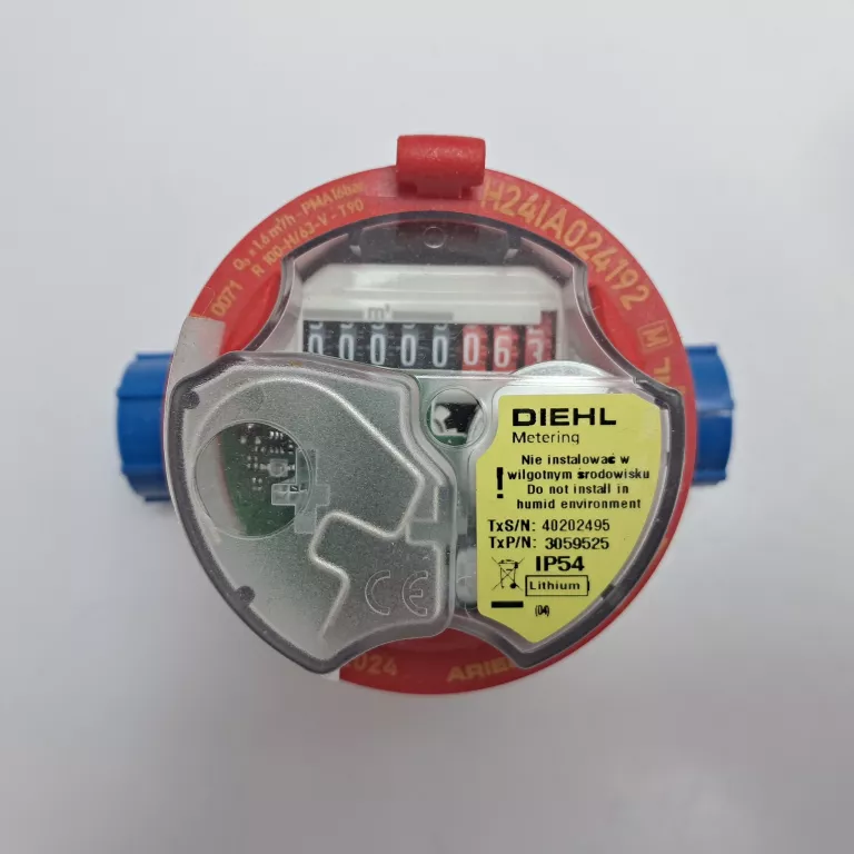 DIEHL WATER METER ARIES IS DN 15 Q3 2.5M3/H 30°C X2