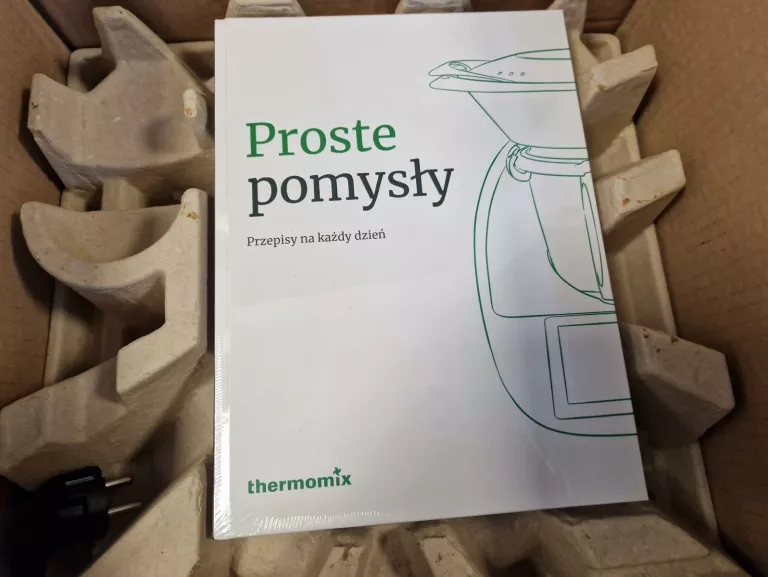 VORWERK THERMOMIX TM6 KOMPLET GWARANCJA + KSIĄŻKA PROSTE POMYSŁY