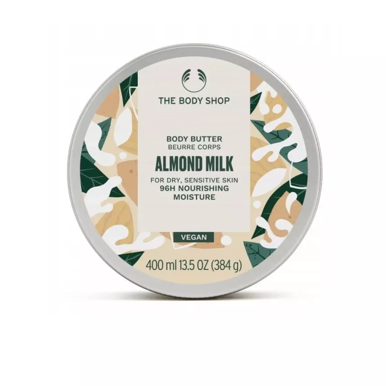 THE BODY SHOP ALMOND MILK MASŁO DO CIAŁA BALSAM WEGAŃSKI MIGDAŁ 400ML