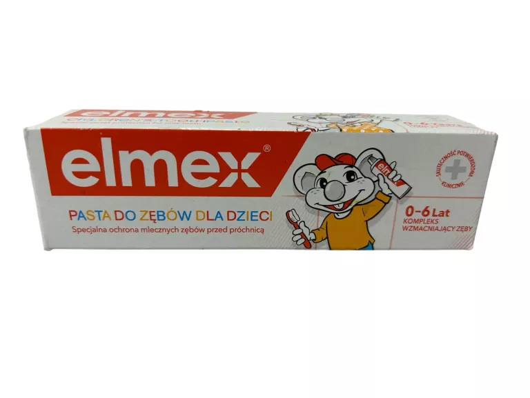 ELMEX PASTA DO ZĘBÓW DLA DZIECI 2-6 LAT 50ML