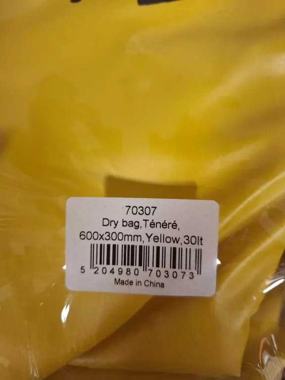 TORBA WODOODPORNA LALIZAS TENERE DRY SACK 30L YELLOW DIVEIN
