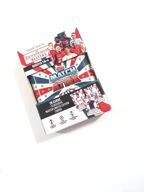 UEFA CHAMPIONS LEAGUE MATCH ATTAX 2024/25 MINI PUSZKA TIN 4