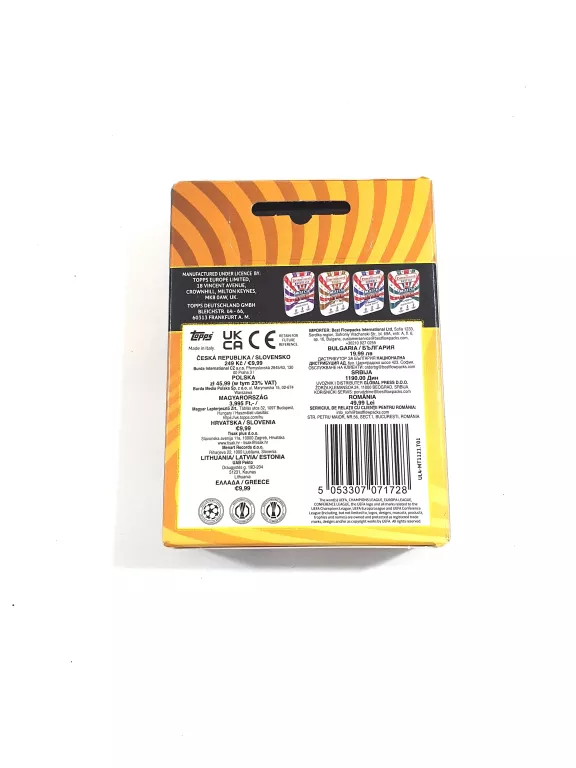 UEFA CHAMPIONS LEAGUE MATCH ATTAX 2024/25 MINI PUSZKA TIN 4
