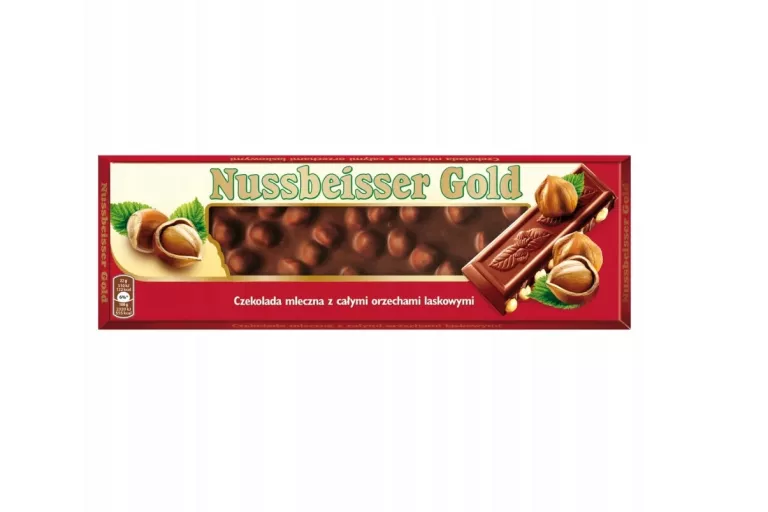 CZEKOLADA MLECZNA NUSSBEISSER Z ORZECHAMI 220G