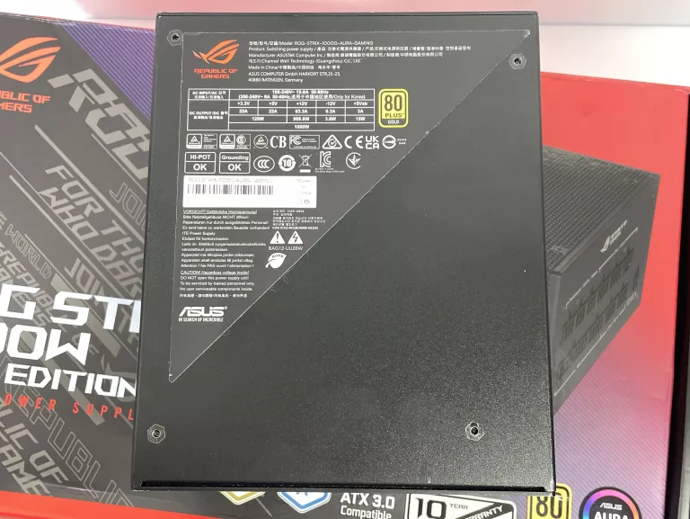ZASILACZ ASUS ROG STRIX AURA EDITION 1000W 80 PLUS GOLD OKAZJA