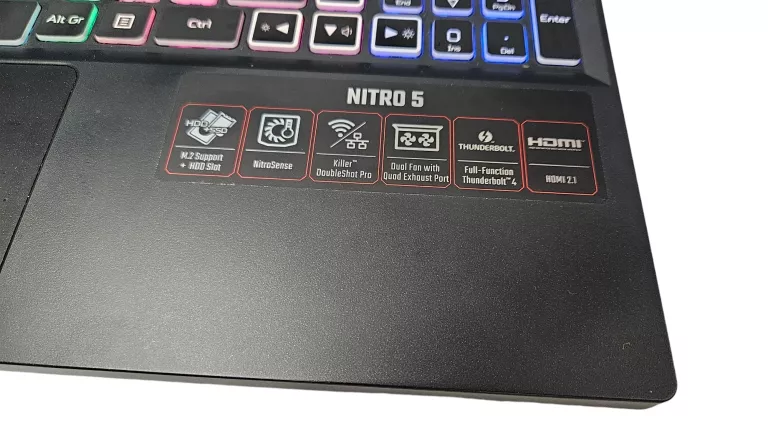 LAPTOP ACER NITRO 5 16GB/WIN11/I7/1TB/RTX4060