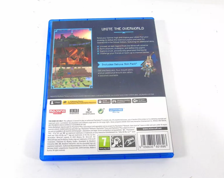 FAJNA GRA PS5 MINECRAFT LEGENDS DELUXE EDITION