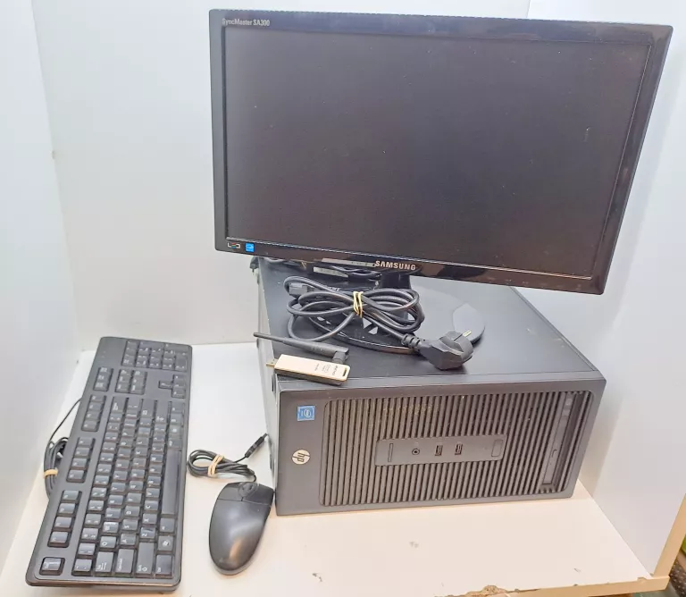 KOMPUTER STACJONARNY HP 280 G2 MT +MONITOR SAMSUNG 19''