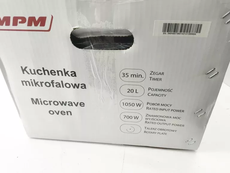 KUCHENKA MIKROFALOWA MPM-20-KMM-11
