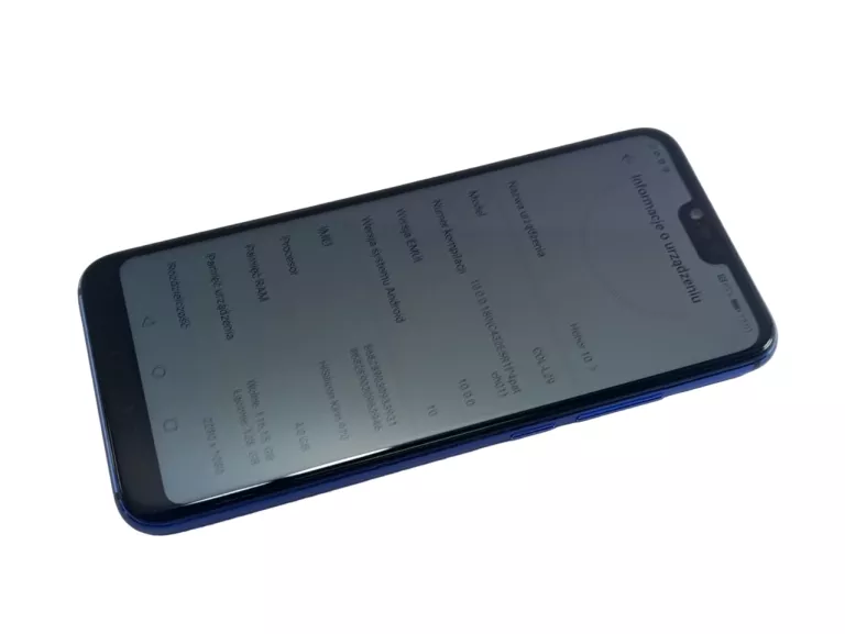 SMARTFON HONOR 10 4 GB / 128 GB 4G (LTE) NIEBIESKI