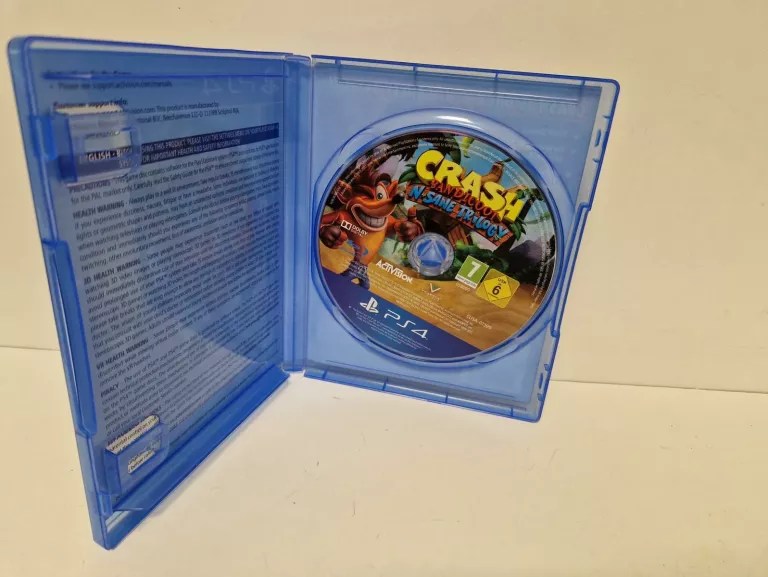 GRA PS4 CRASH BANDICOOT N SANE TRILOGY