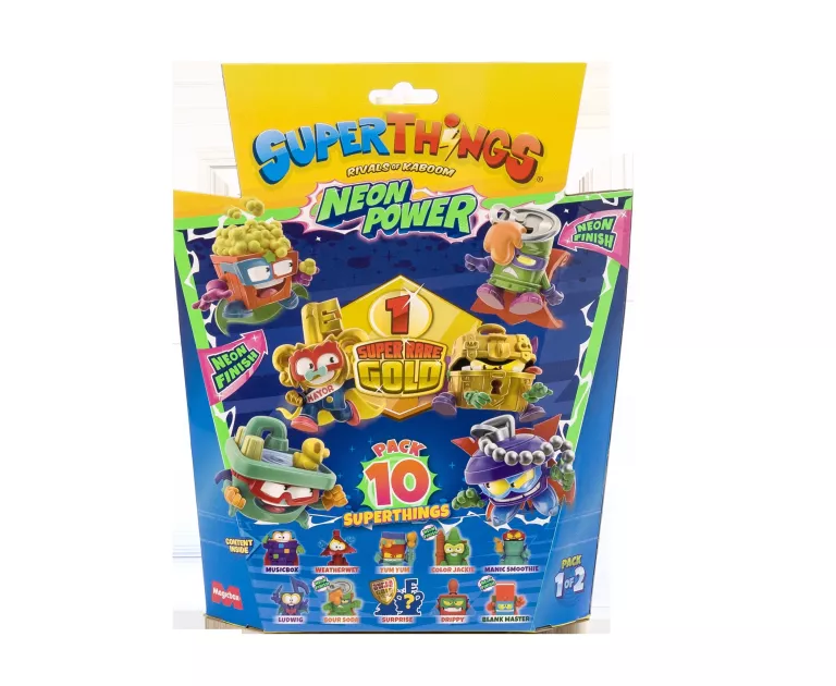 SUPERTHINGS RIVALS OF KABOOM NEON POWER PACK 10