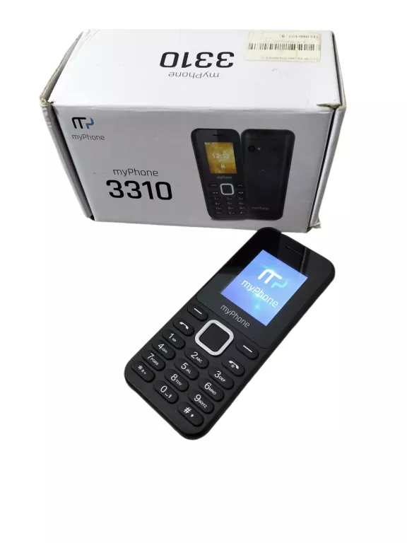 TELEFON MYPHONE 3310 (CZARNY) KOMPLET