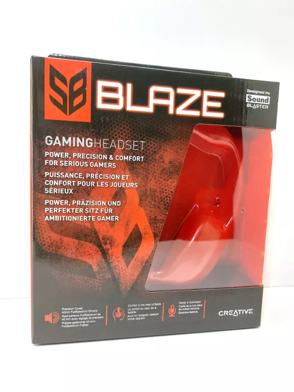 CREATIVE SOUND BLASTER BLAZE SŁUCHAWKI GAMINGOWE
