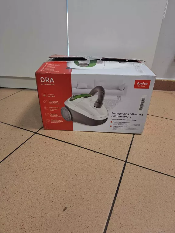 ODKURZACZ AMICA FUNKCJOMNALNY Z FILTREM EPA 10
