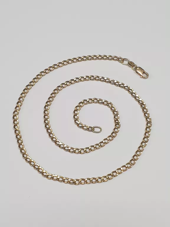 ZŁOTY ŁAŃCUSZEK 3,6G 585 43 CM