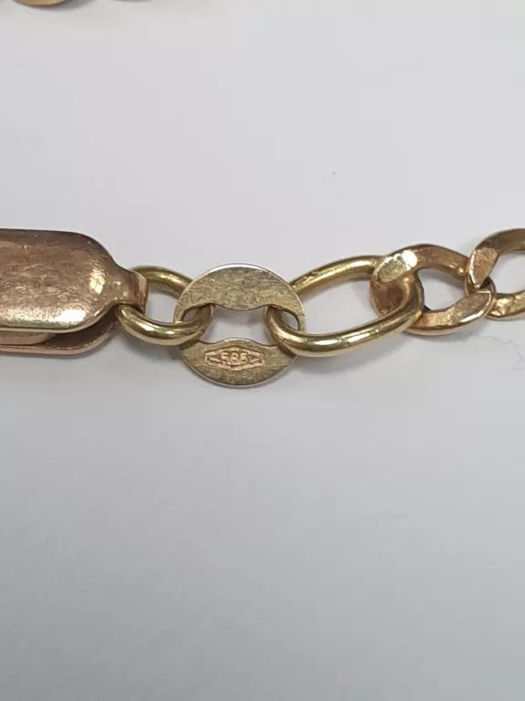 ZŁOTY ŁAŃCUSZEK 3,6G 585 43 CM