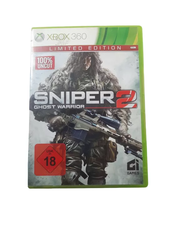 GRA XBOX360 SNIPER GHOST WARRIOR 2