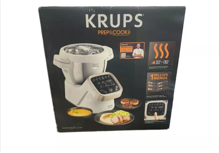KRUPS PREP&COOK HP5031 WIELOFUNKCYJNY ROBOT KUCHENNY, 1550 W, DO 12 000 OB