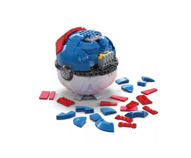MEGA CONSTRUX KLOCKI POKEMON DUŻY GREAT BALL JUMBO POKEBALL HMW04